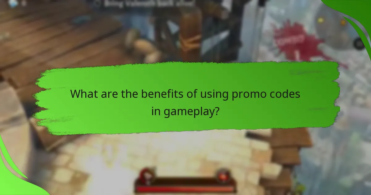 What are the benefits of using promo codes in gameplay?