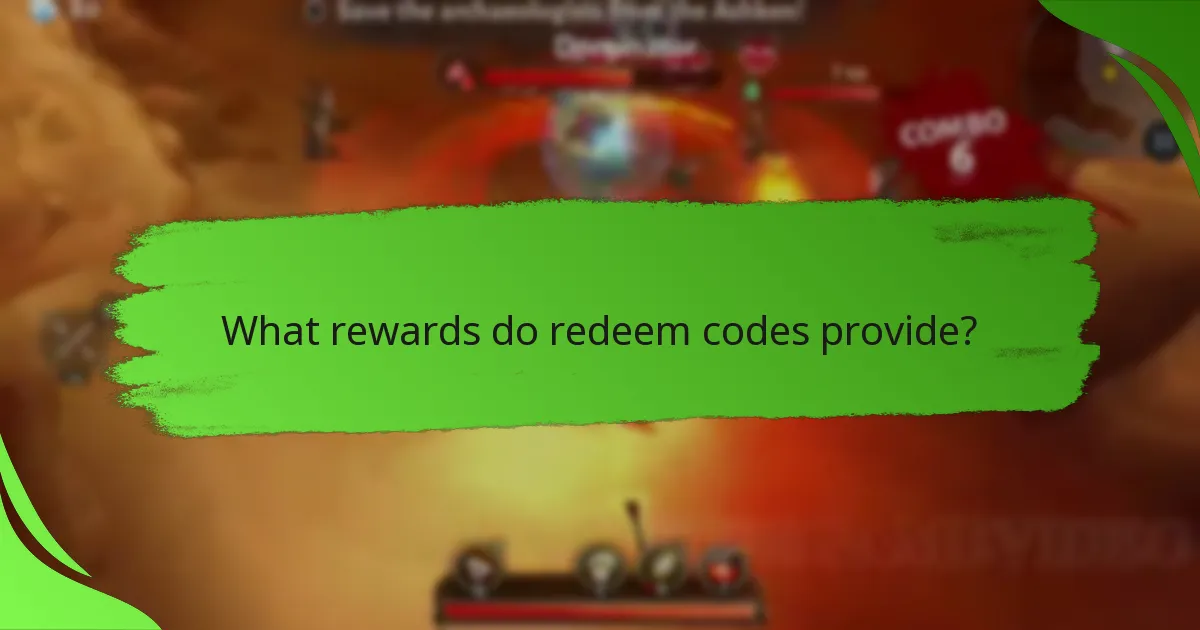 What rewards do redeem codes provide?